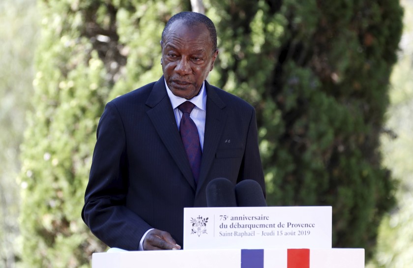 Soldiers say Guinea constitution, Government dissolved in coup