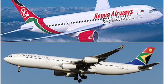 Kenya Airways inks a deal with South Africa Airways with plans for a pan-African airline group