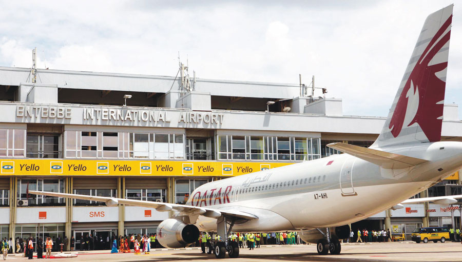 Uganda’s International Airport records increase in passenger numbers