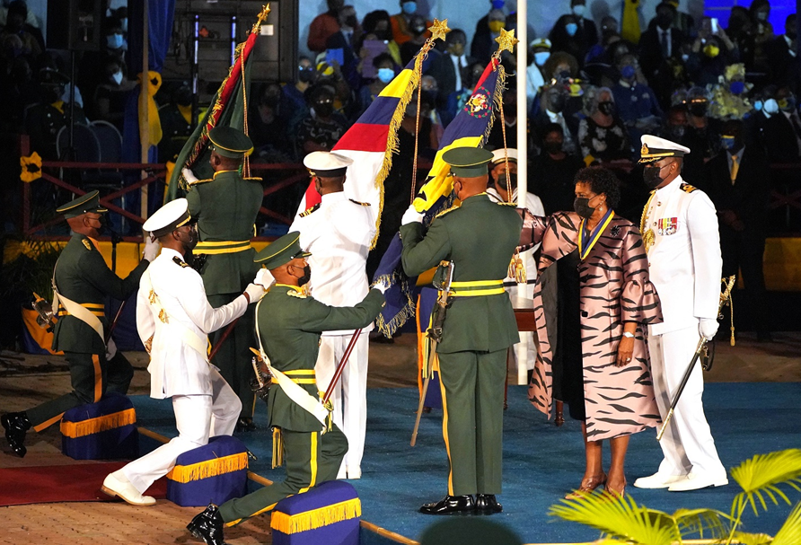 A new republic is born: Barbados celebrates ditching Britain’s queen