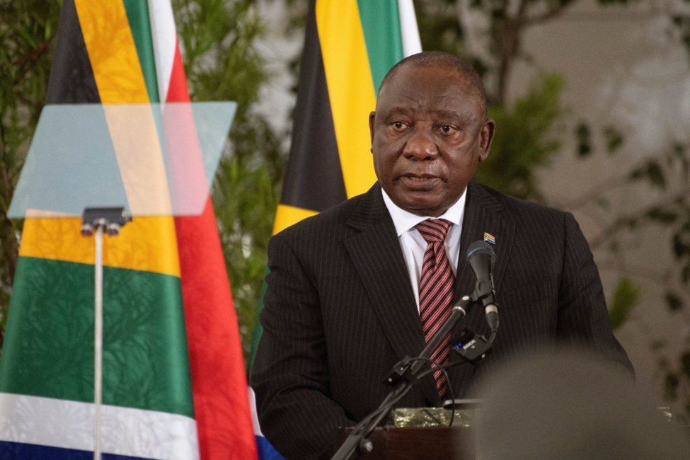 South Africa’s President tests positive for COVID-19