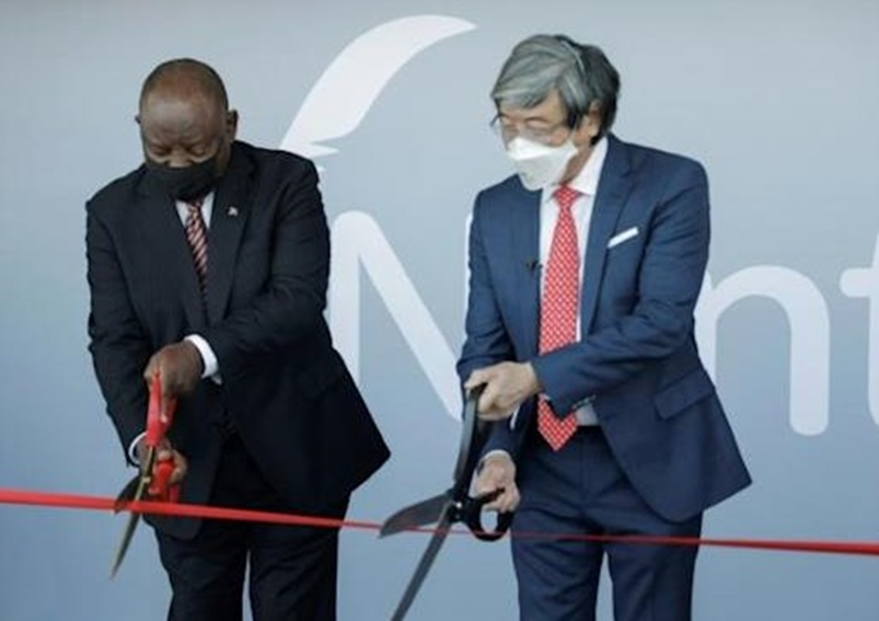 Billionaire Soon-Shiong opens first COVID-19 vaccines production plant in Africa