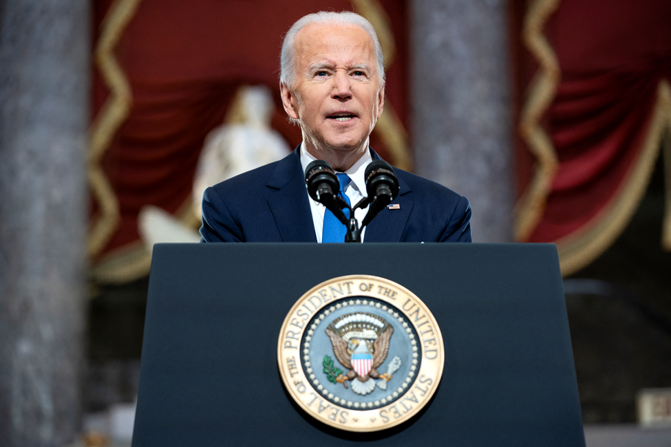 Key points from President Joe Biden address marking anniversary of Capitol insurrection