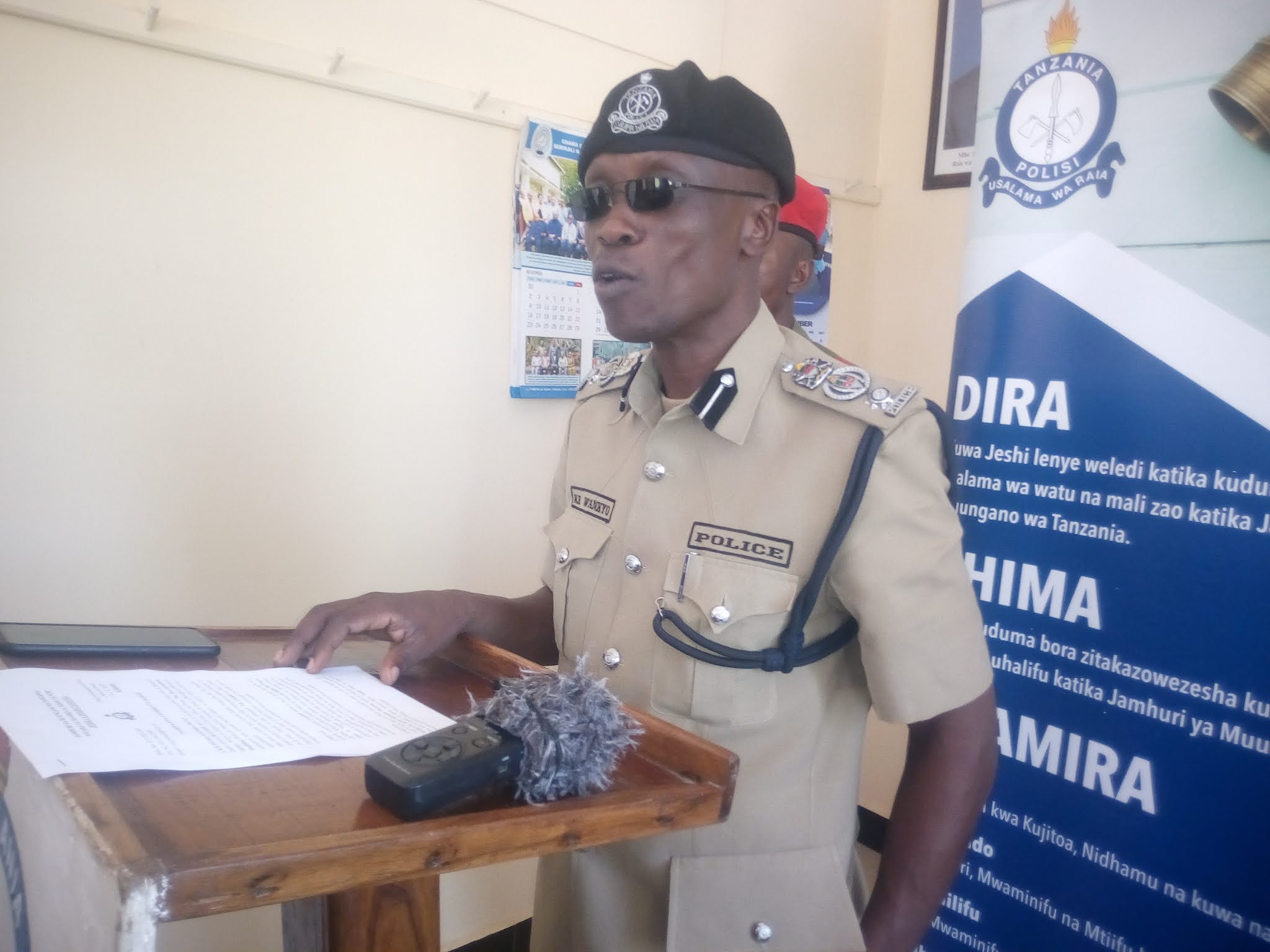 RPC aliyetamani U-IGP nchini Tanzania apelekwa makao makuu ya jeshi hilo kupisha uchunguzi       