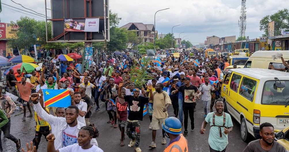 Maandamano ya kuipinga Rwanda kwa ‘kuunga mkono’ waasi yafanyika DR Congo