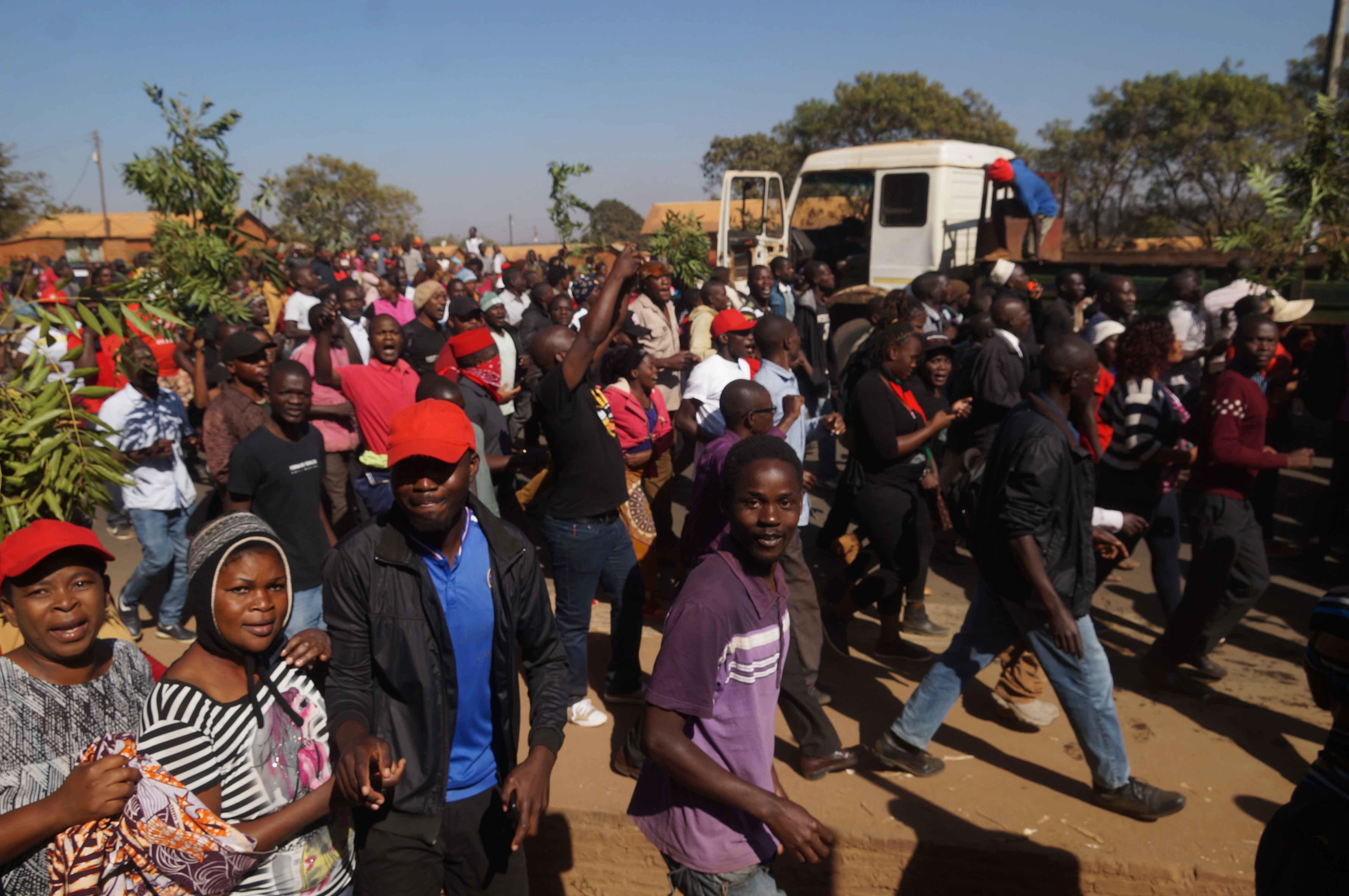 Malawi police arrest 76 after day of protests