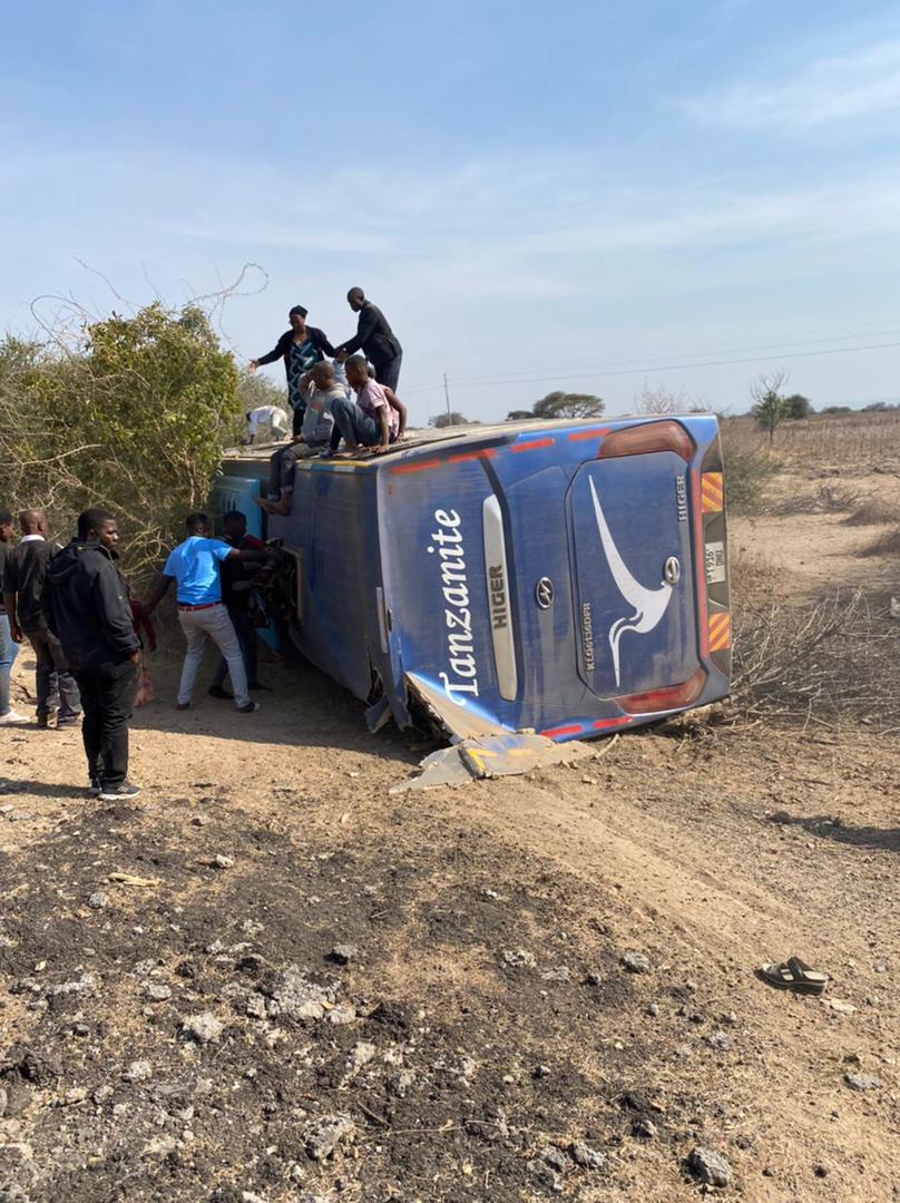 Chanzo cha ajali iliyoua watu watano mkoani Singida ni Mwendokasi