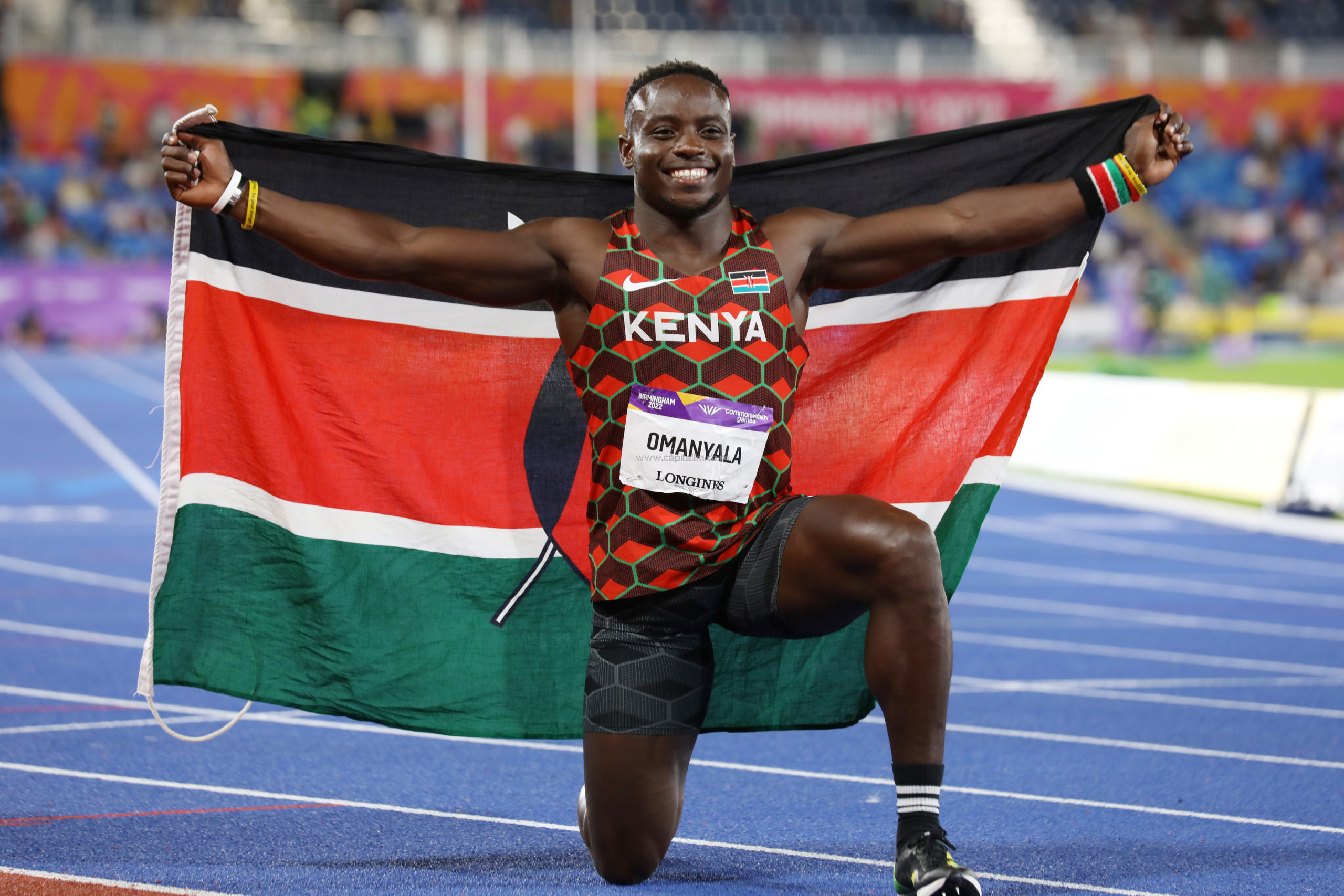 Omanyala changes tack to capture world 100m title