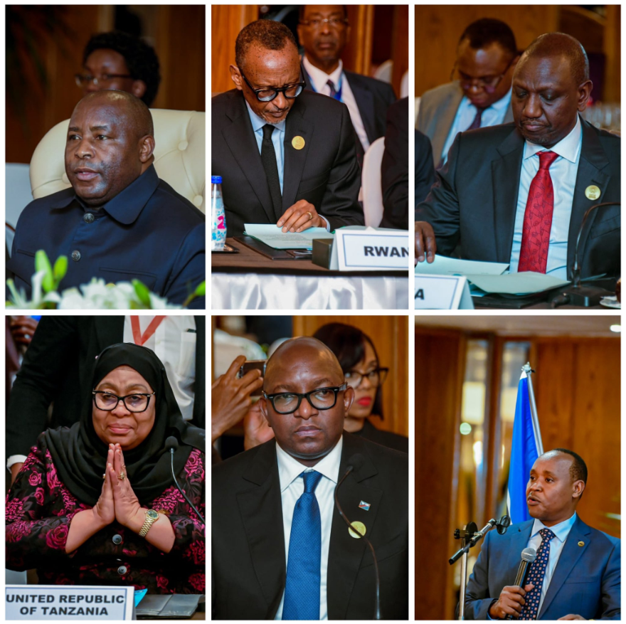 East African Community leaders meet to discuss security situation in DRC