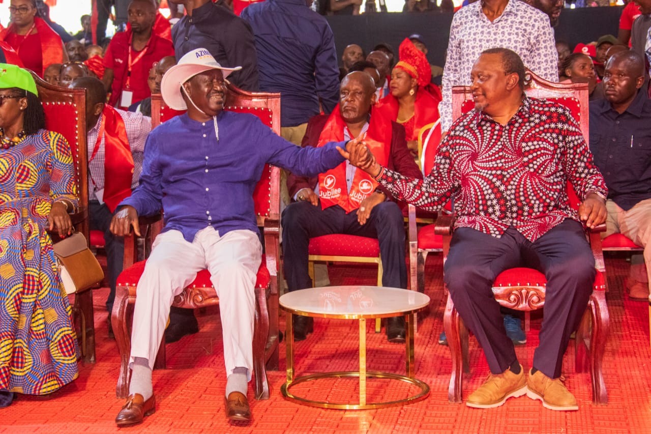 Mheshimu Uhuru Kenyatta isipokuwa unataka kufia madarakani – Raila