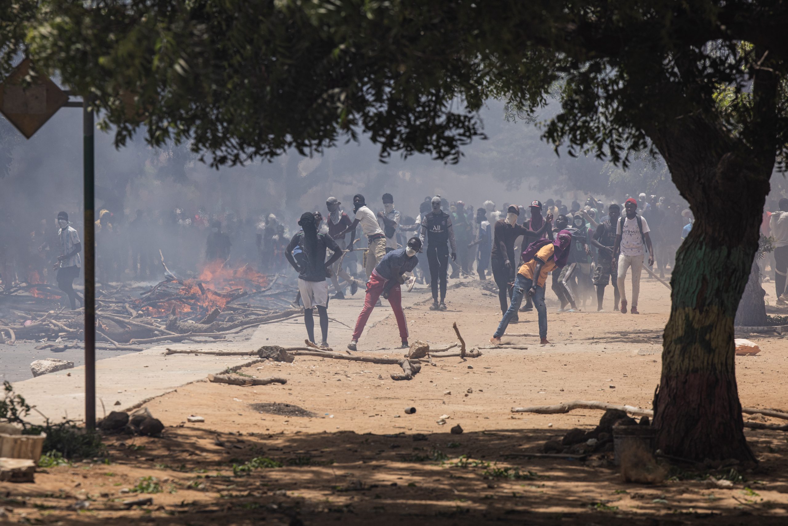 Clashes in Senegal after opposition leader sentenced to two years