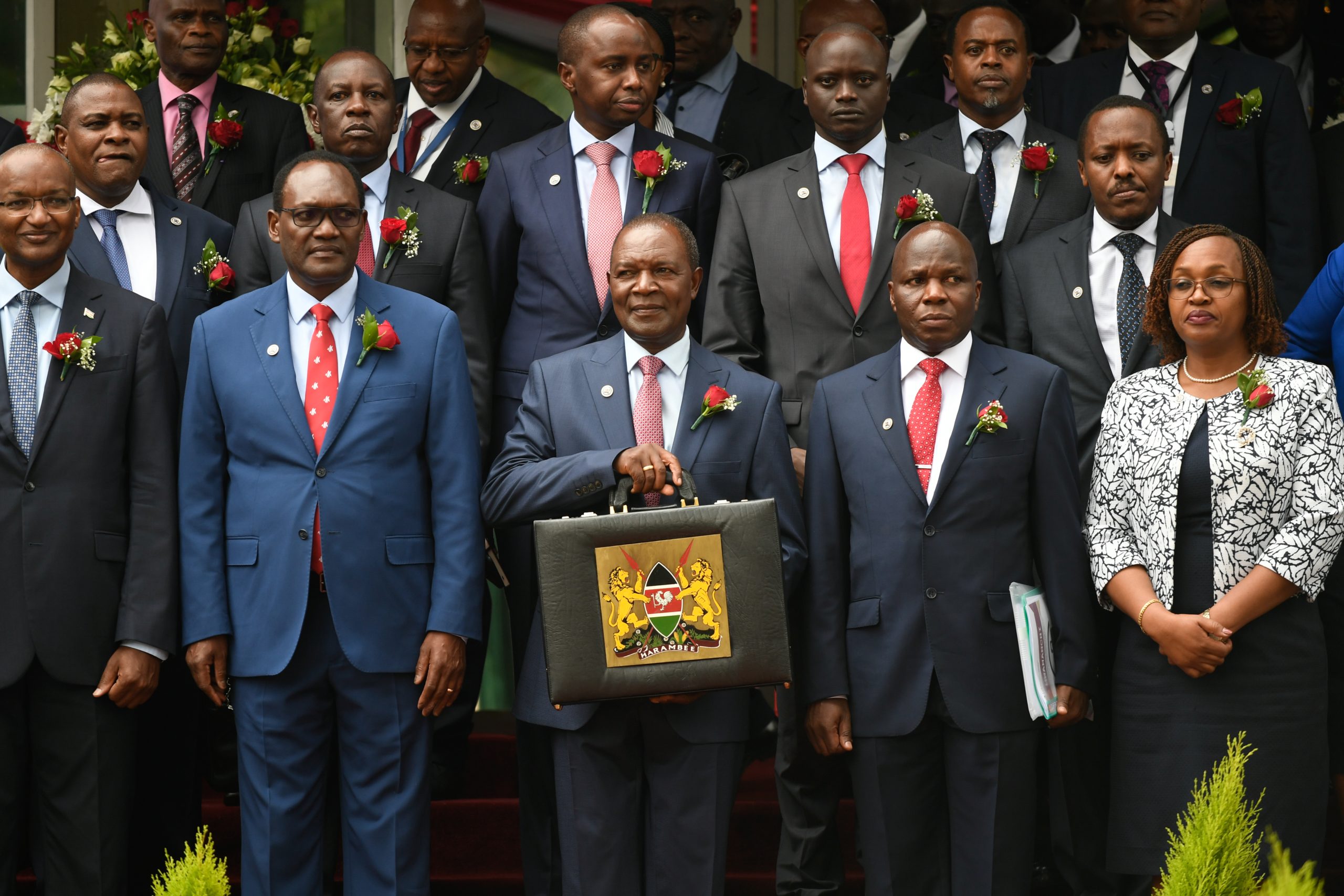 Kenya government unveils budget to opposition walkout