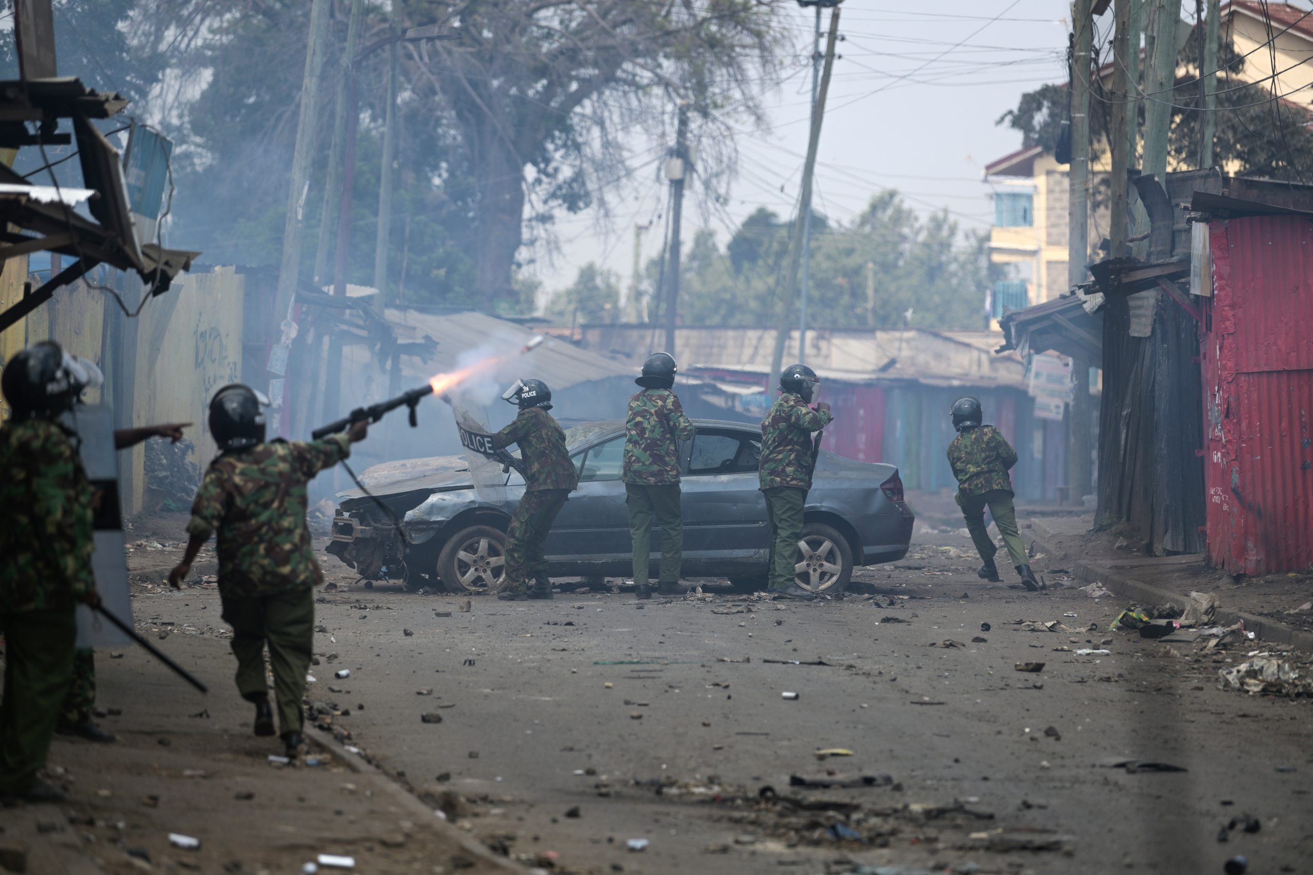 Kenya protest call unheeded barring isolated clashes