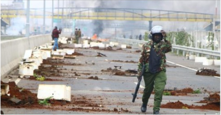 Maandamano Kenya: Nairobi Expressway Yasitishwa Kwa Muda Baada Ya Kuharibiwa Kwa Kuta Zake