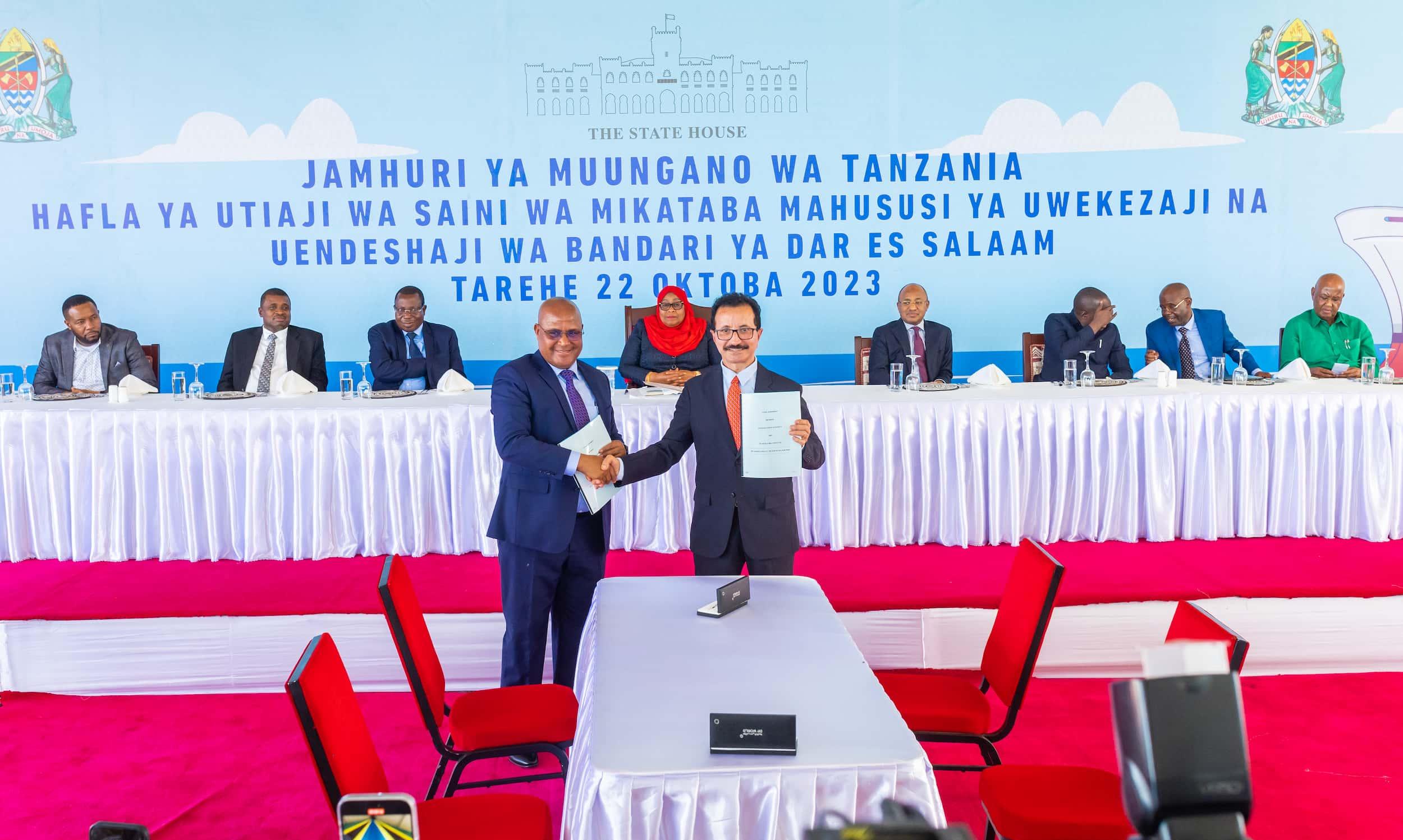 Tanzania signs controversial port deal with UAE’s DP World