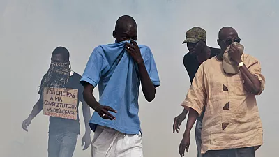 Politicians tear-gassed at Madagascar protest