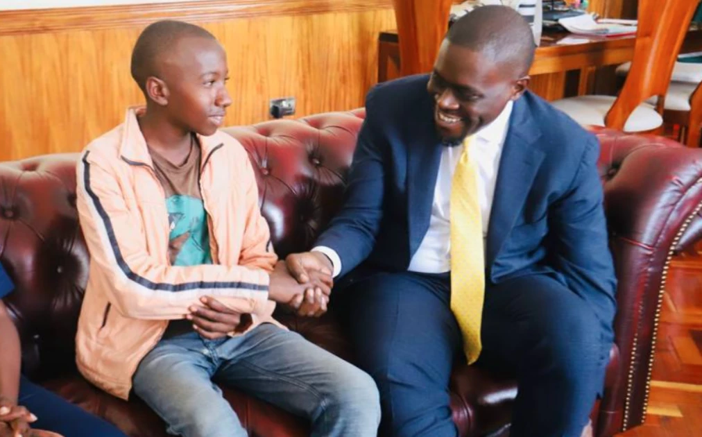 Kenyan governor helps 14-year-old trafficked Burundian