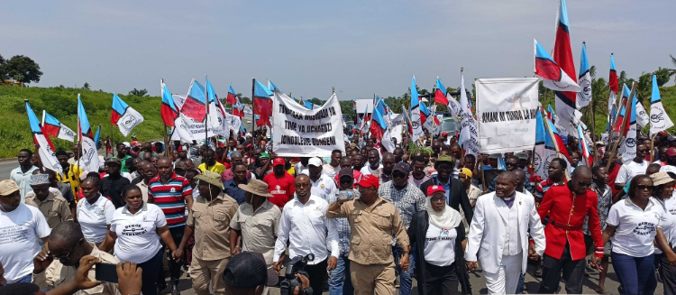 Chadema Wawasha  Moto Ya Maandamano Tanzania