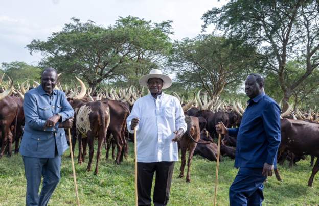 Museveni and Ruto discuss Odinga’s bid for top AU role