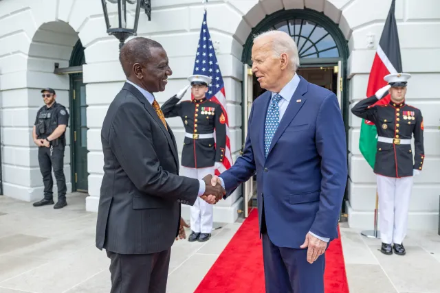 Rais Wa Marekani Joe Biden amkaribisha Rais William Ruto Ikulu White house