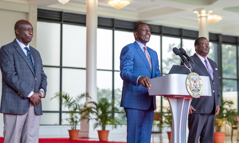 President Ruto unveils  Half of his New Cabinet
