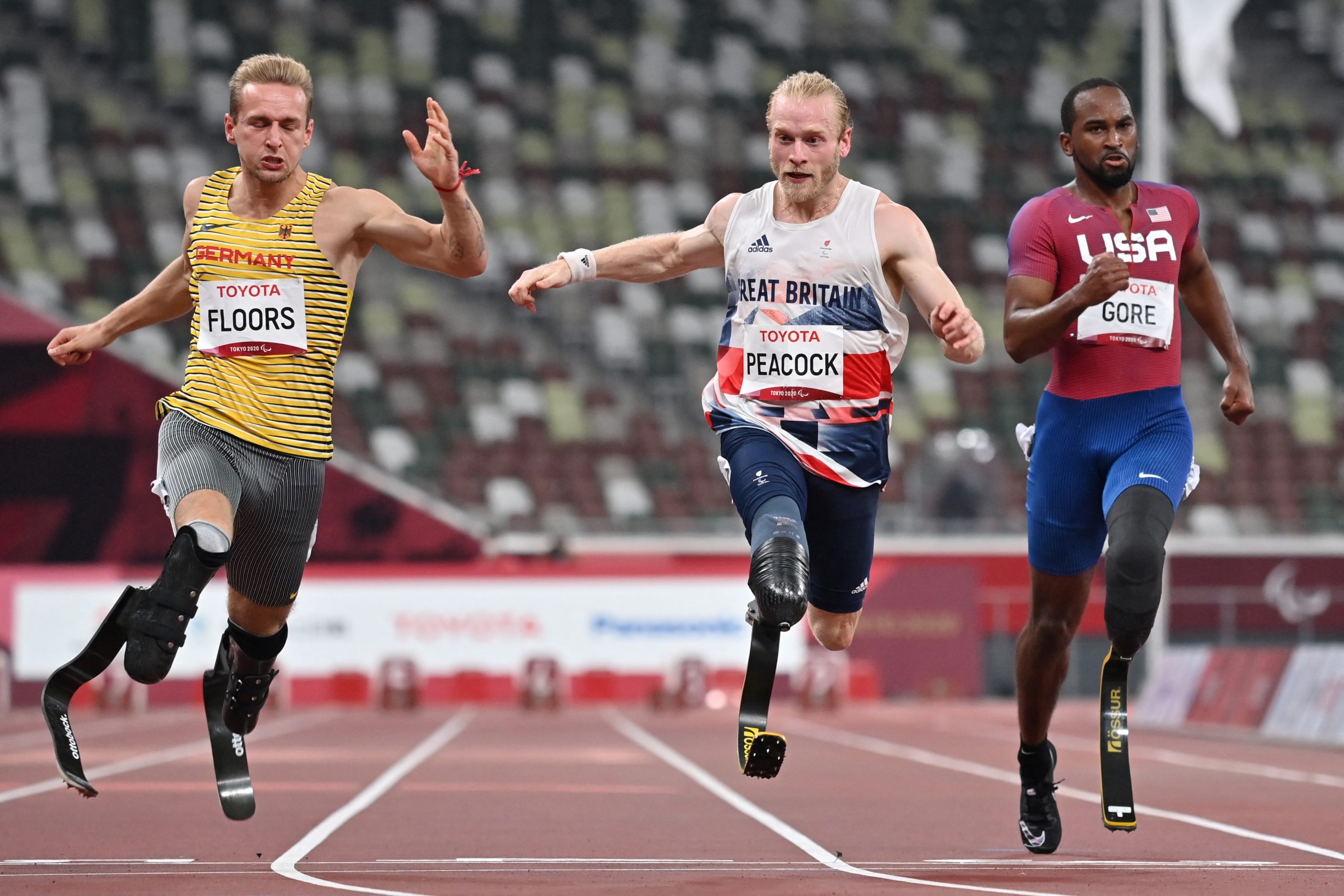 Paralympics icon Peacock back in the hunt to regain his 100m title