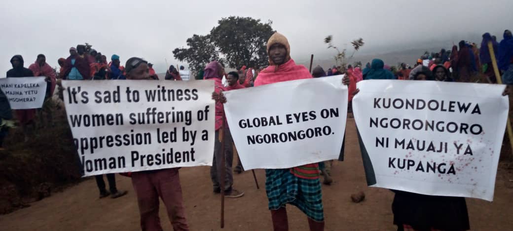 Maasai in Ngorongoro Protest and Block Highway Over Rights Violations