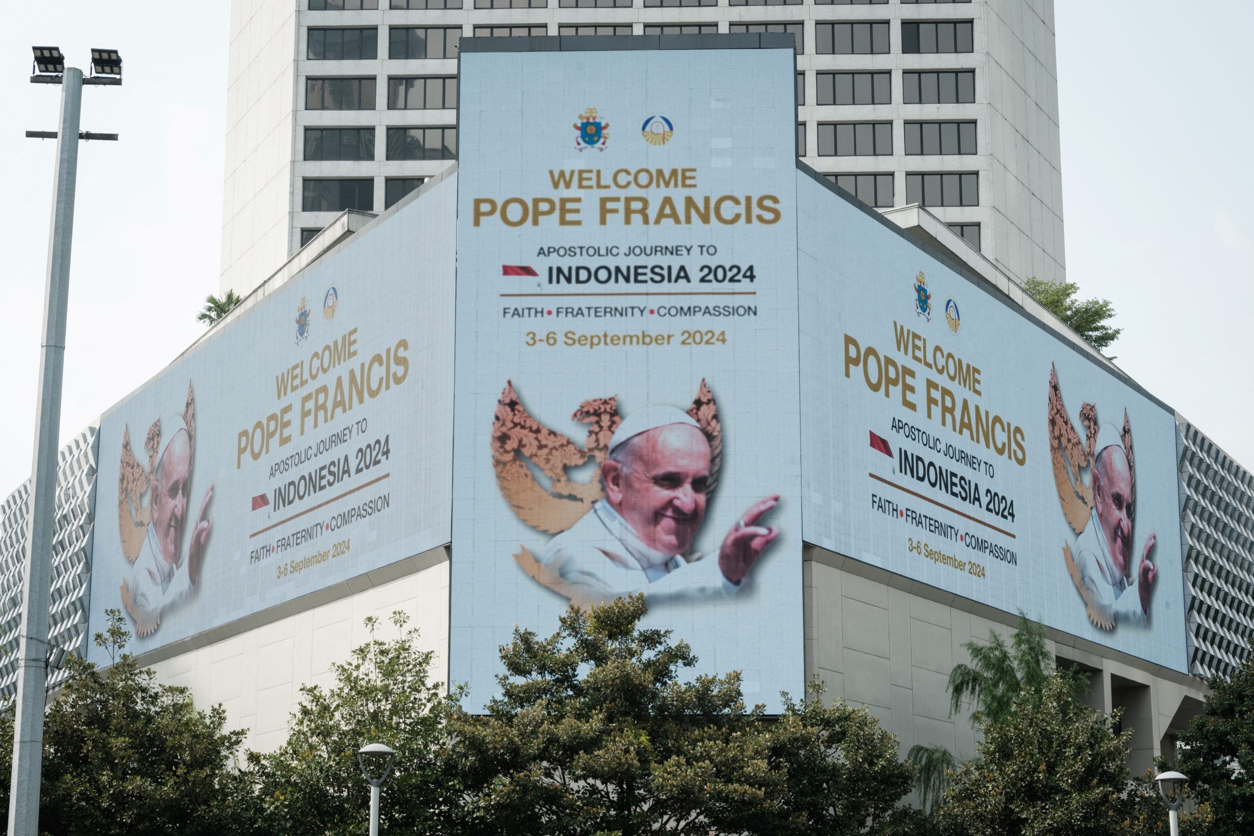 Pope Heads to Indonesia, First Stop in Four-Nation Tour