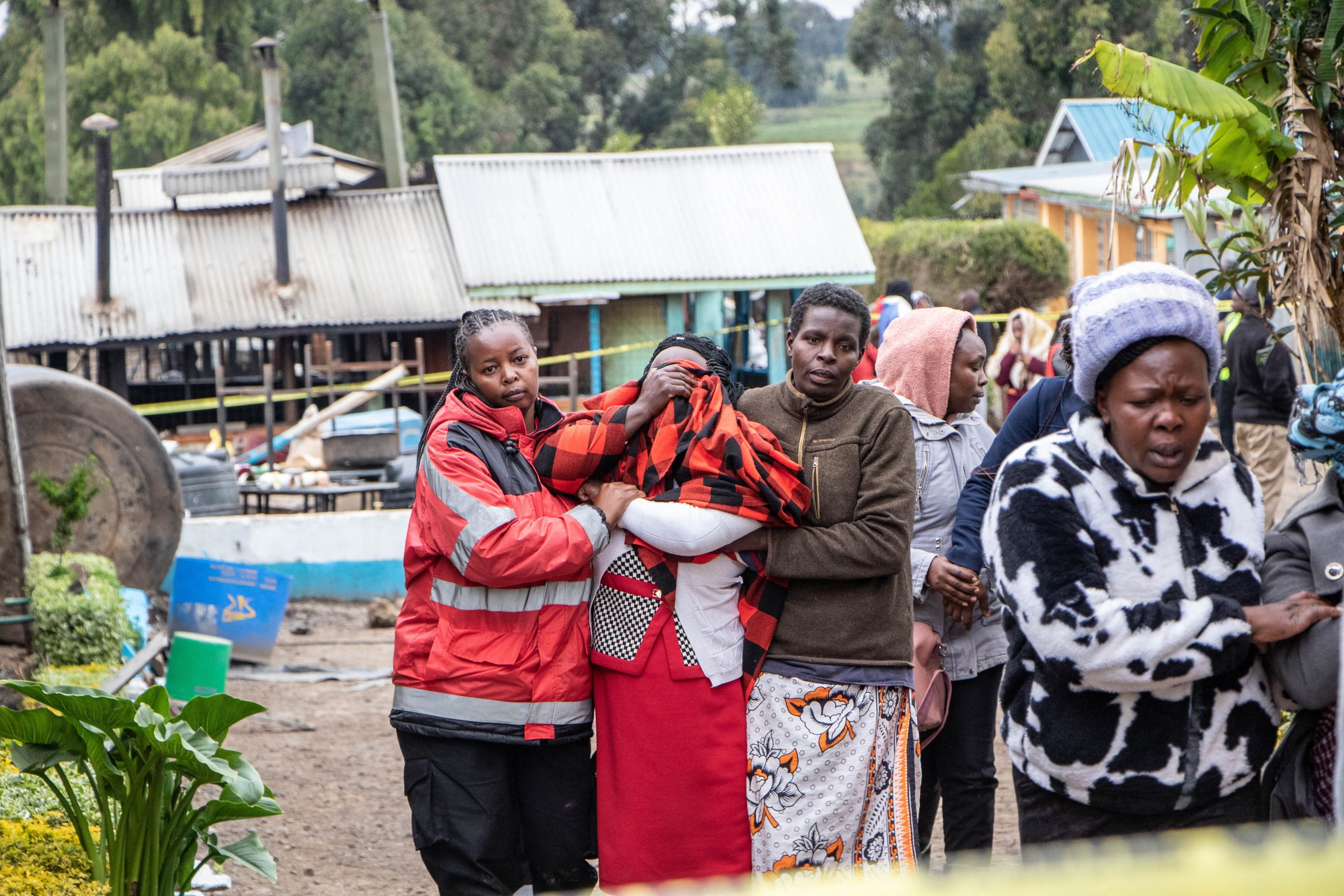 Kenya starts DNA testing for school fire victims