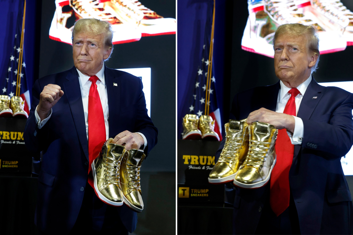 Bibles, sneakers, silver coins: Trump’s merch for sale