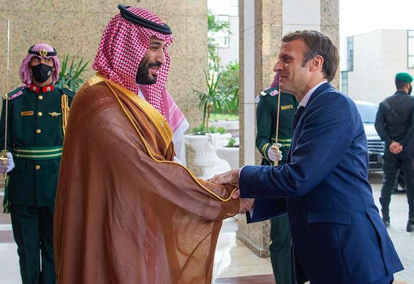 Macron, Saudi Crown Prince Sign Strategic Partnership, Call for Lebanon Elections