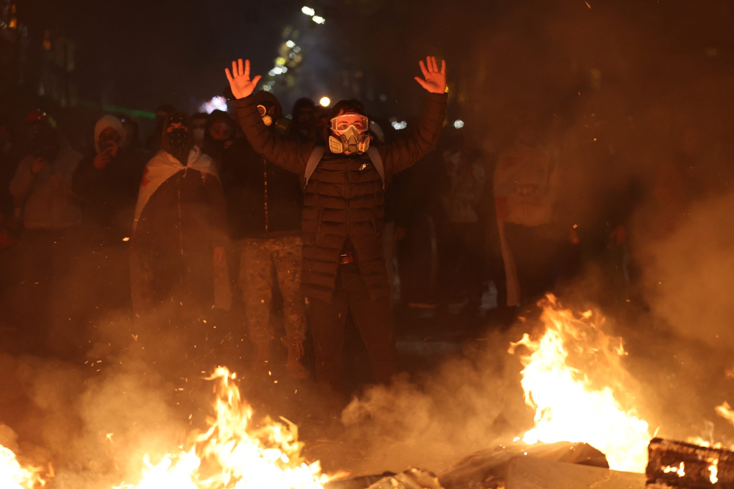 26 protesters injured in latest demos in Georgia