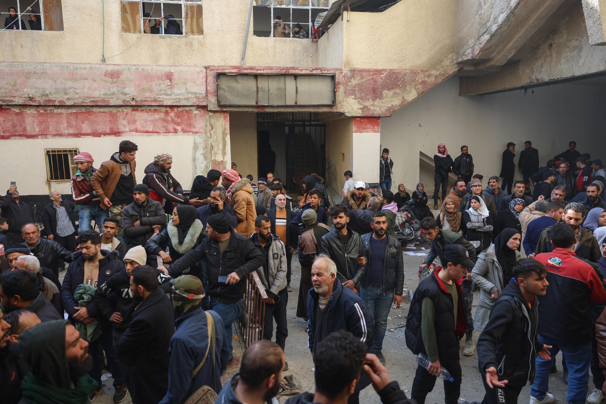 Turkish Rescuers Search Infamous Syria Jail