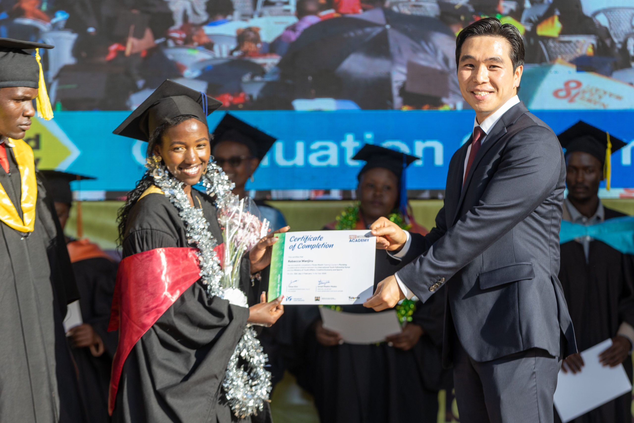 Pomp and Color as over 5000 Kenyan youth graduate in various certificate courses