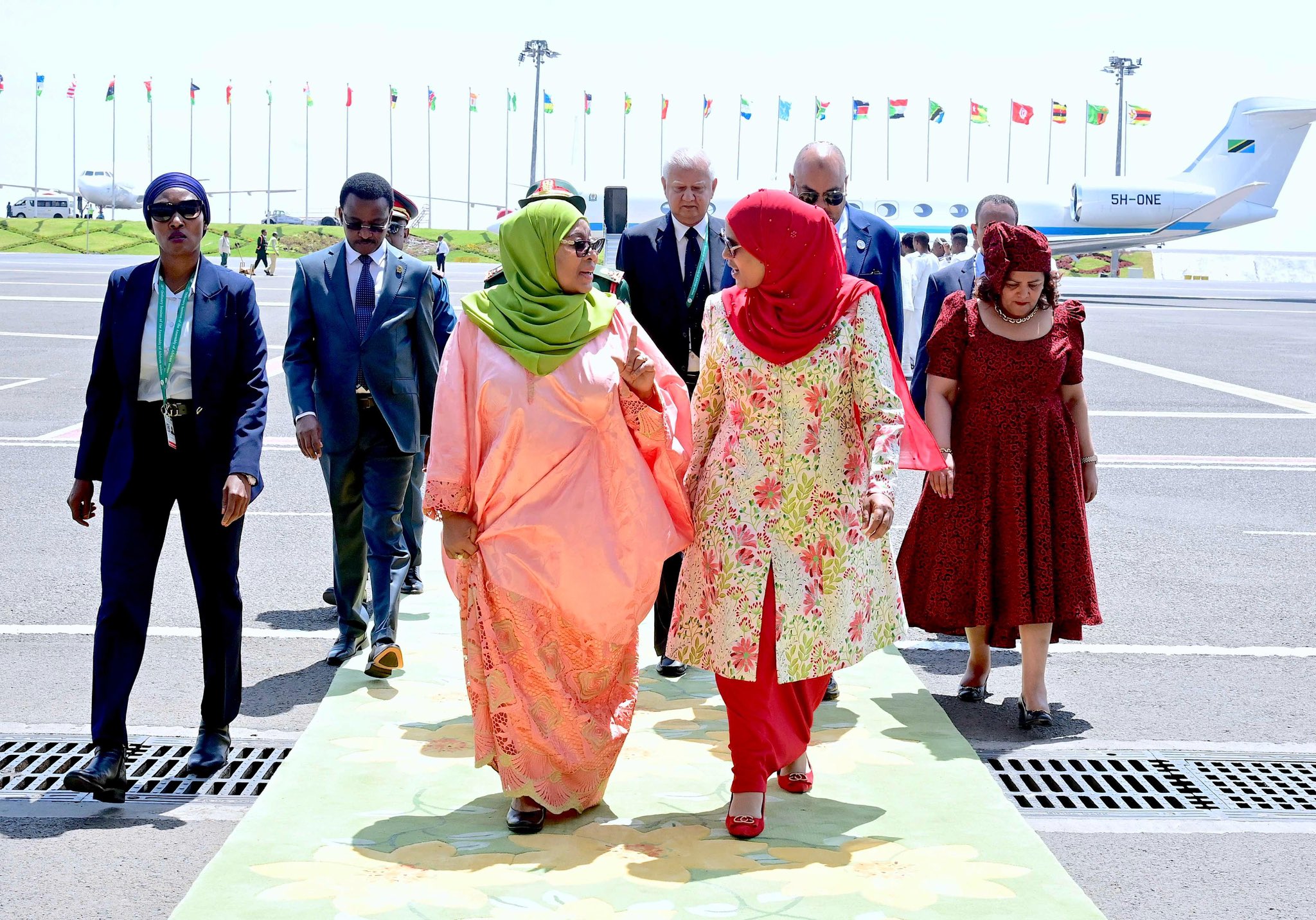 Rais Samia awasili Ethiopia tayari kushiriki mkutano wa AU