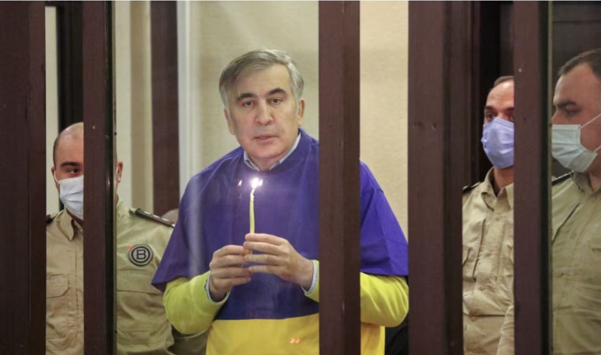 Georgia’s Ex-Leader Saakashvili to Spend 12.5 Years in Prison