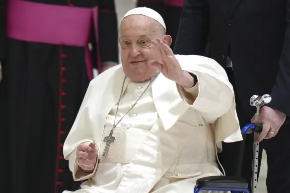 Weak-Sounding Pope Releases Audio Message from Hospital