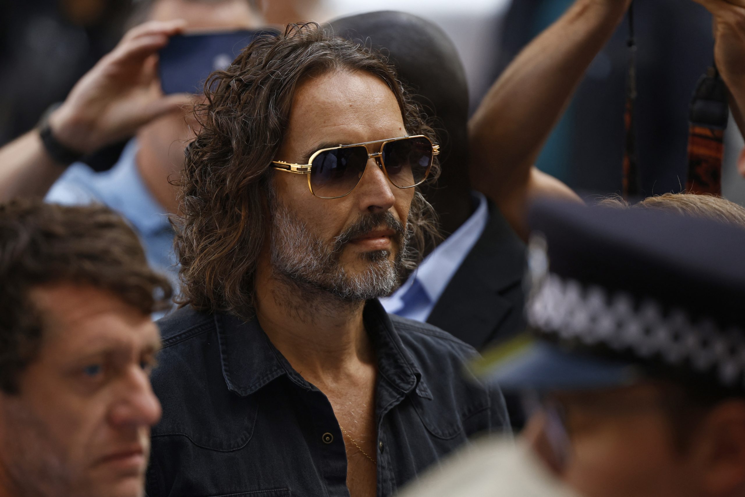 UK Comedian Russell Brand Appears in Court on Rape Charges