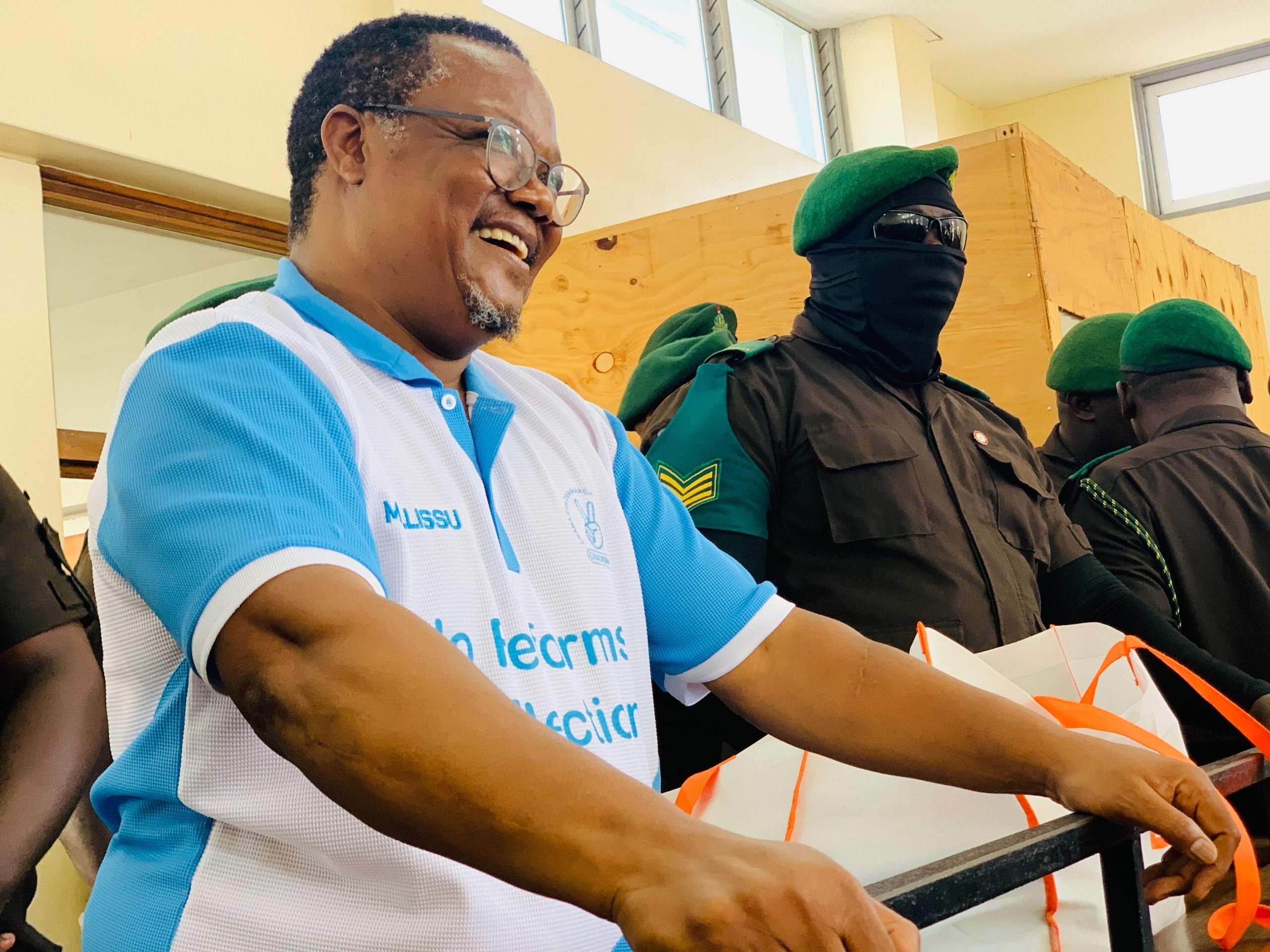 Highly Spirited Tundu Lissu appears in court, insists ‘No Reforms, No Election’