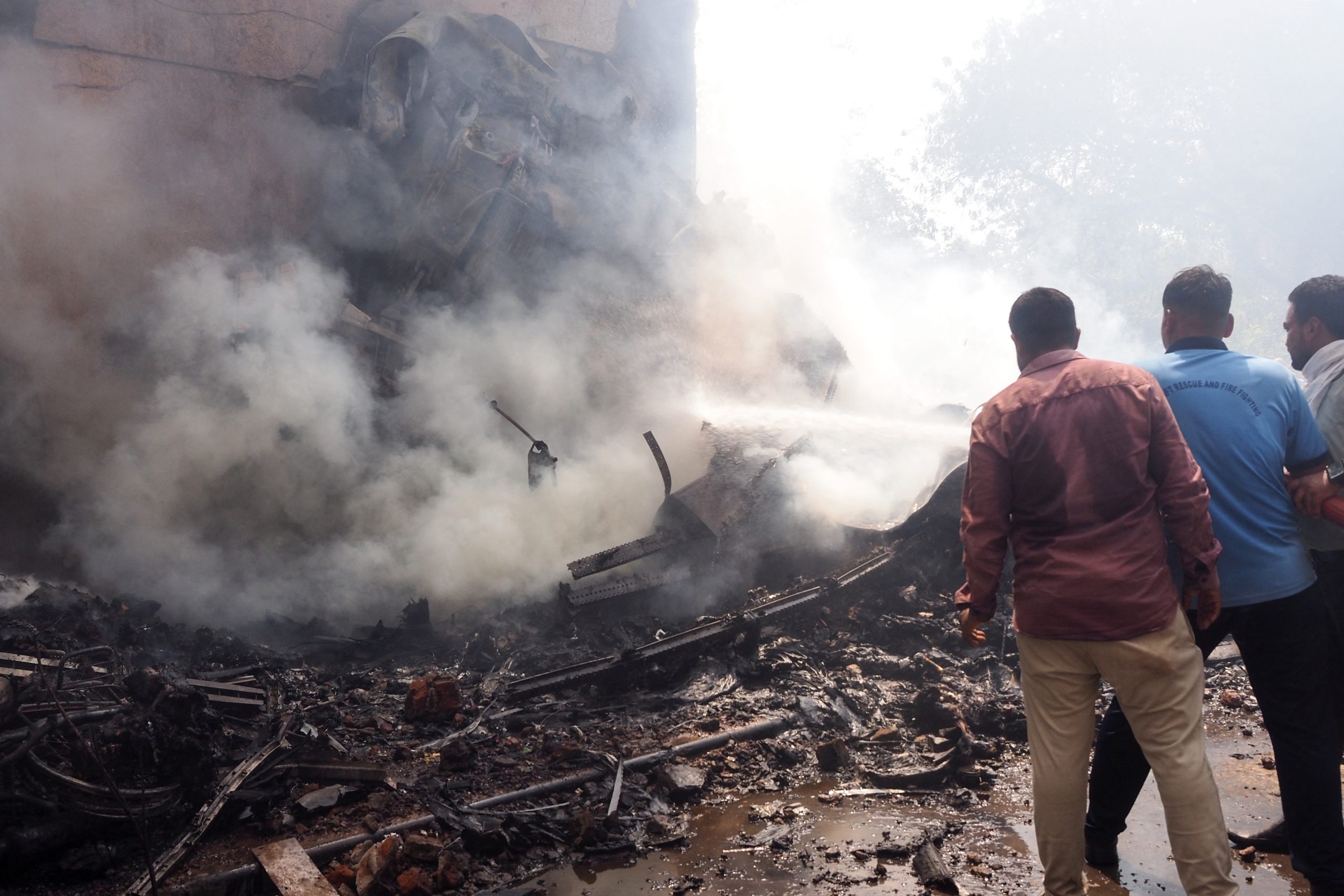 London-bound plane crashes in India with 242 people on board