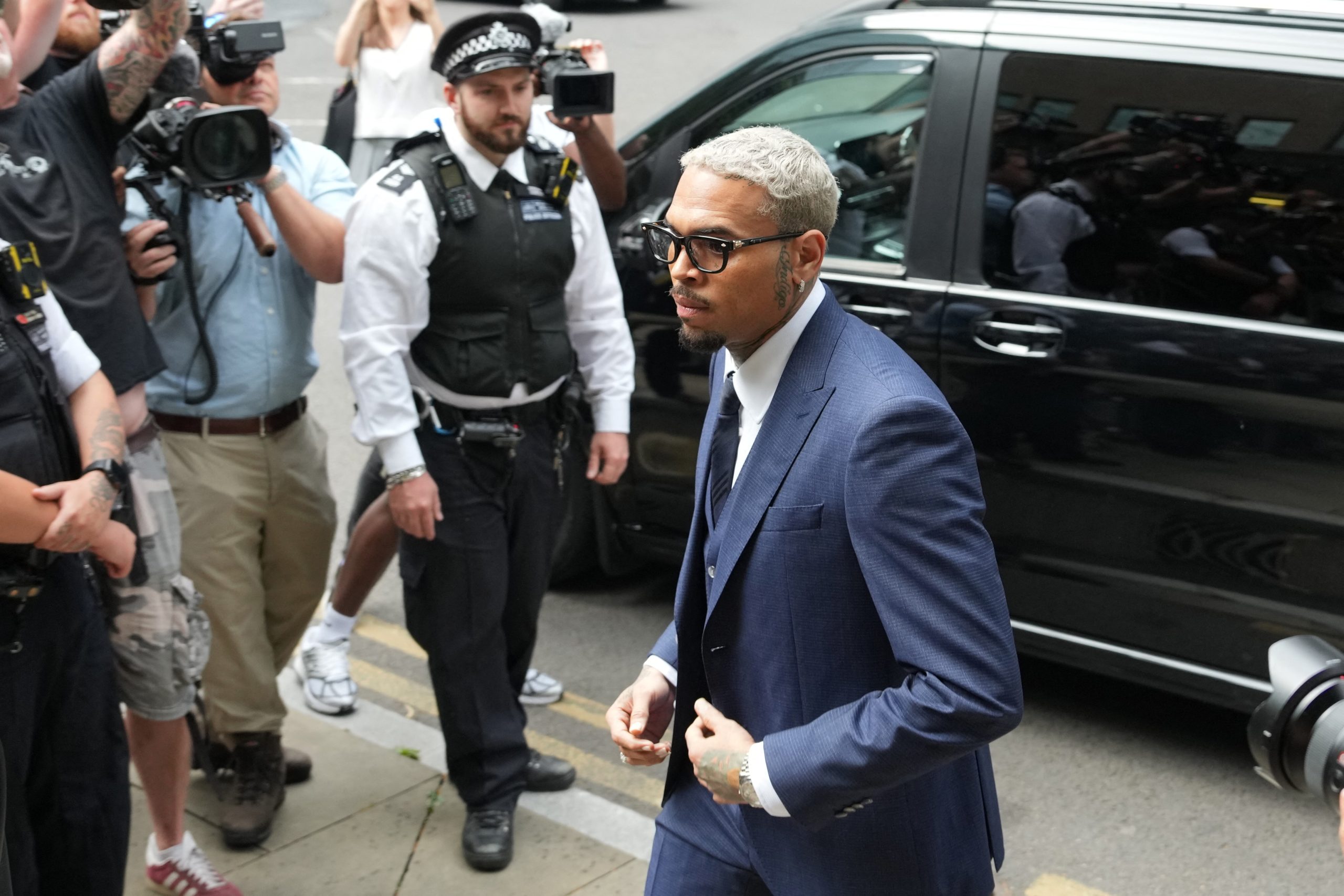 US Singer Chris Brown Pleads Not Guilty In UK Assault Case