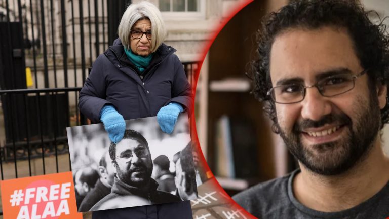 Mother of Jailed Egyptian-UK Activist Ends Hunger Strike