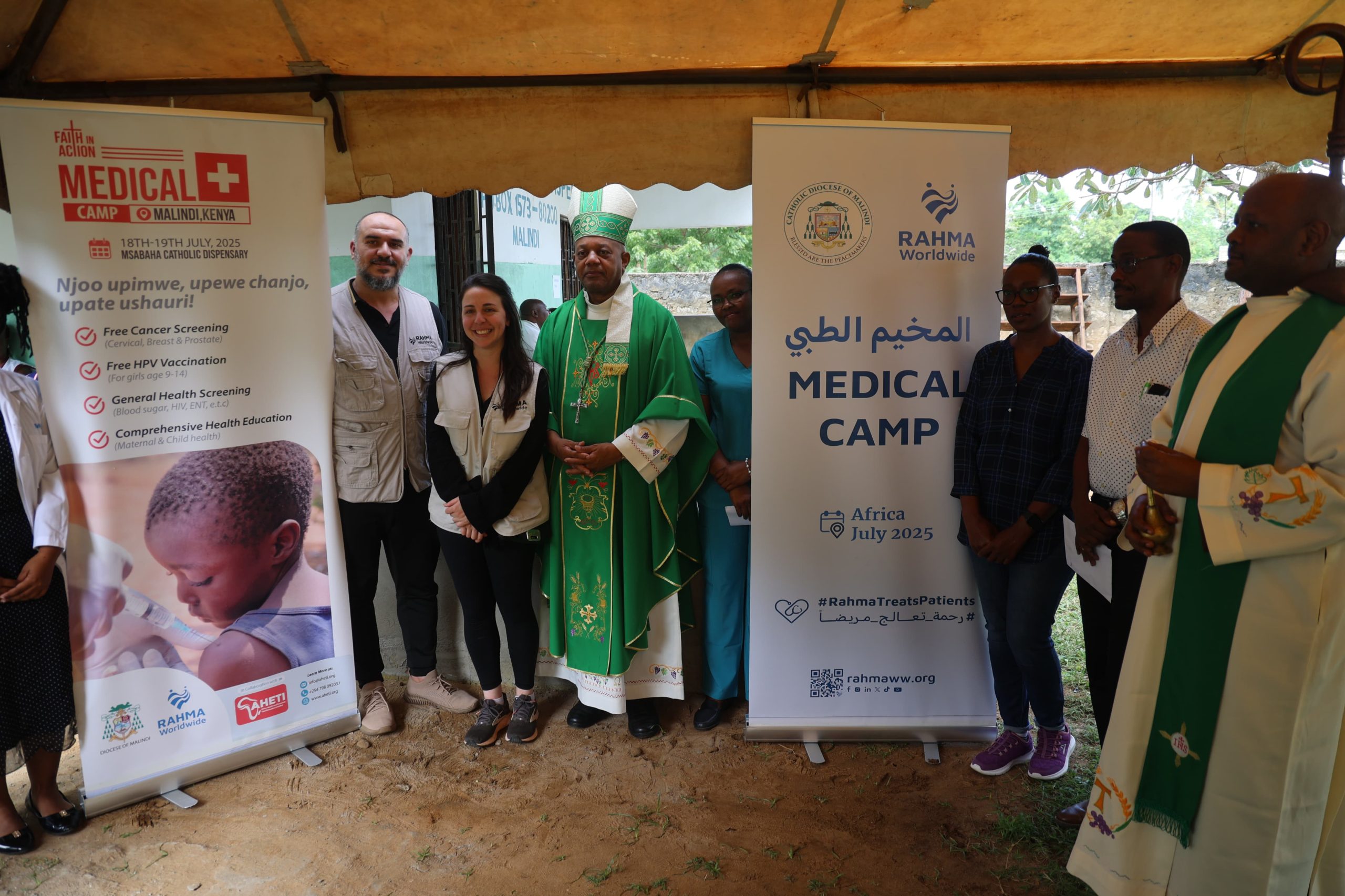 Catholic Diocese of Malindi, AHETI Launch Life-Saving Medical Camp to Tackle Health Emergency