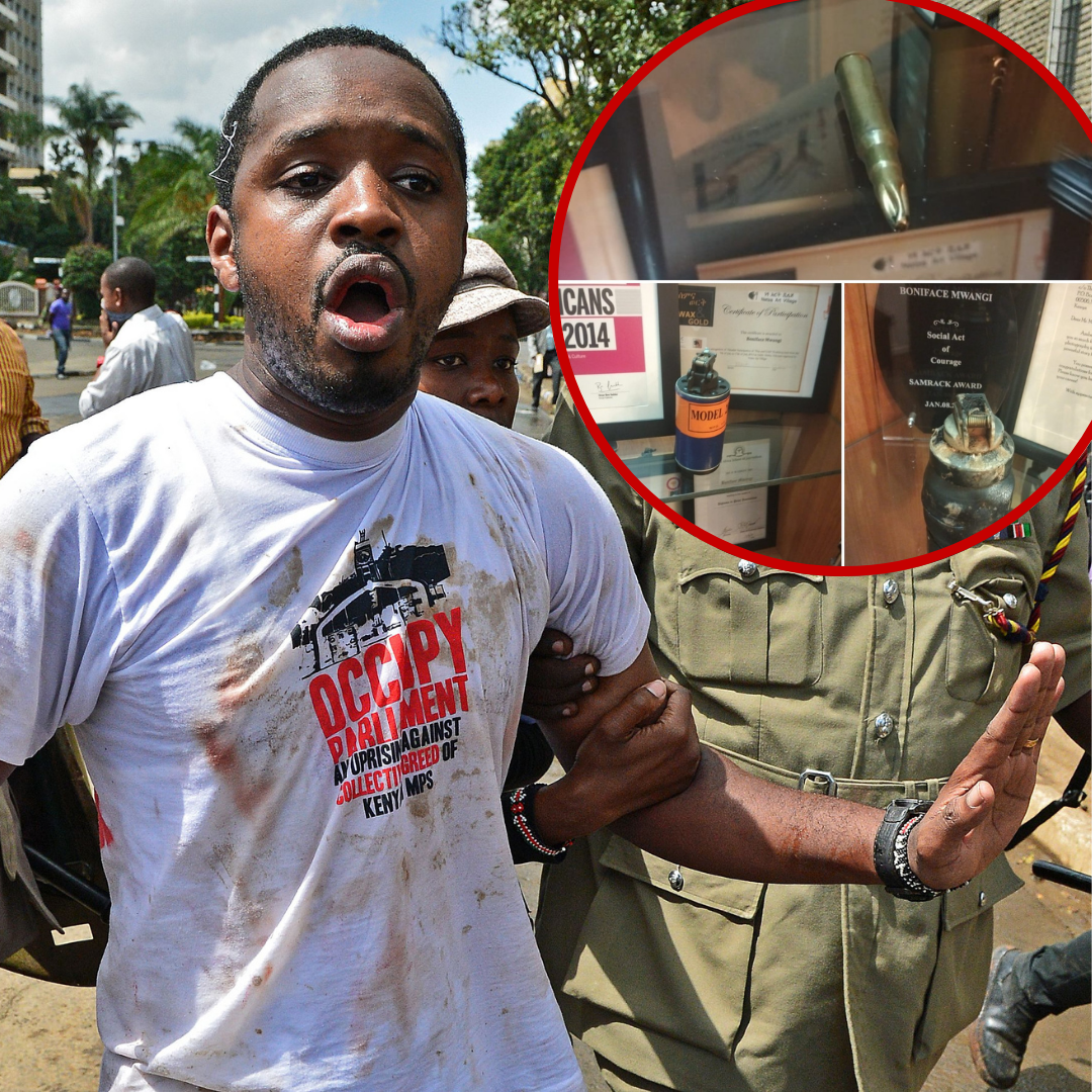 Boniface Mwangi’s Wife and Lawyer Reject DCI Claims, Accuse Police of Planting Evidence