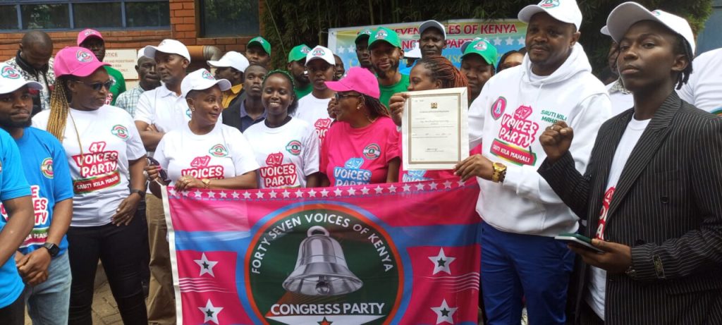 Kenyan youths register their own political party ahead of 2027 elections