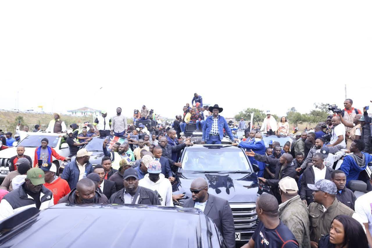 Gachagua receives a heroic reception upon landing from his US tour