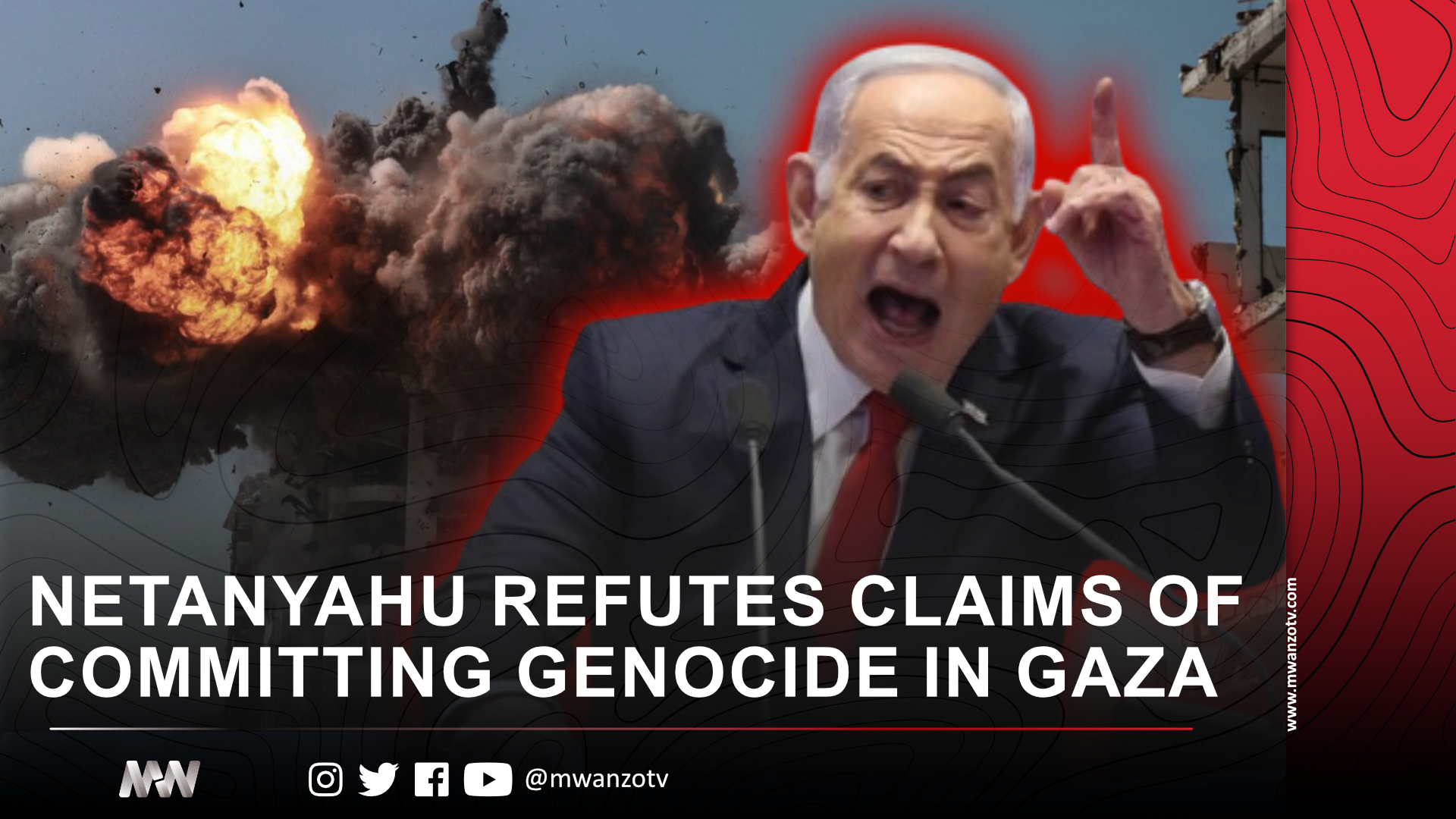 Netanyahu Refutes Claims Of Committing Genocide In Gaza