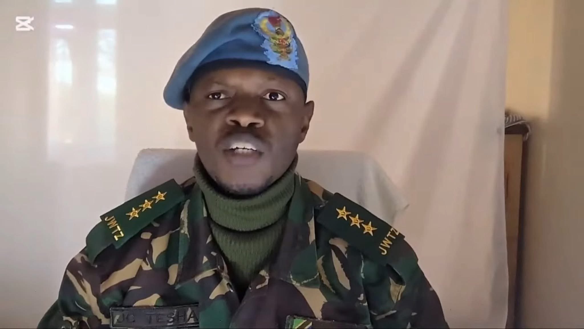 Tanzanian Military Officer Warns President Samia of Suppressing Democracy (video)