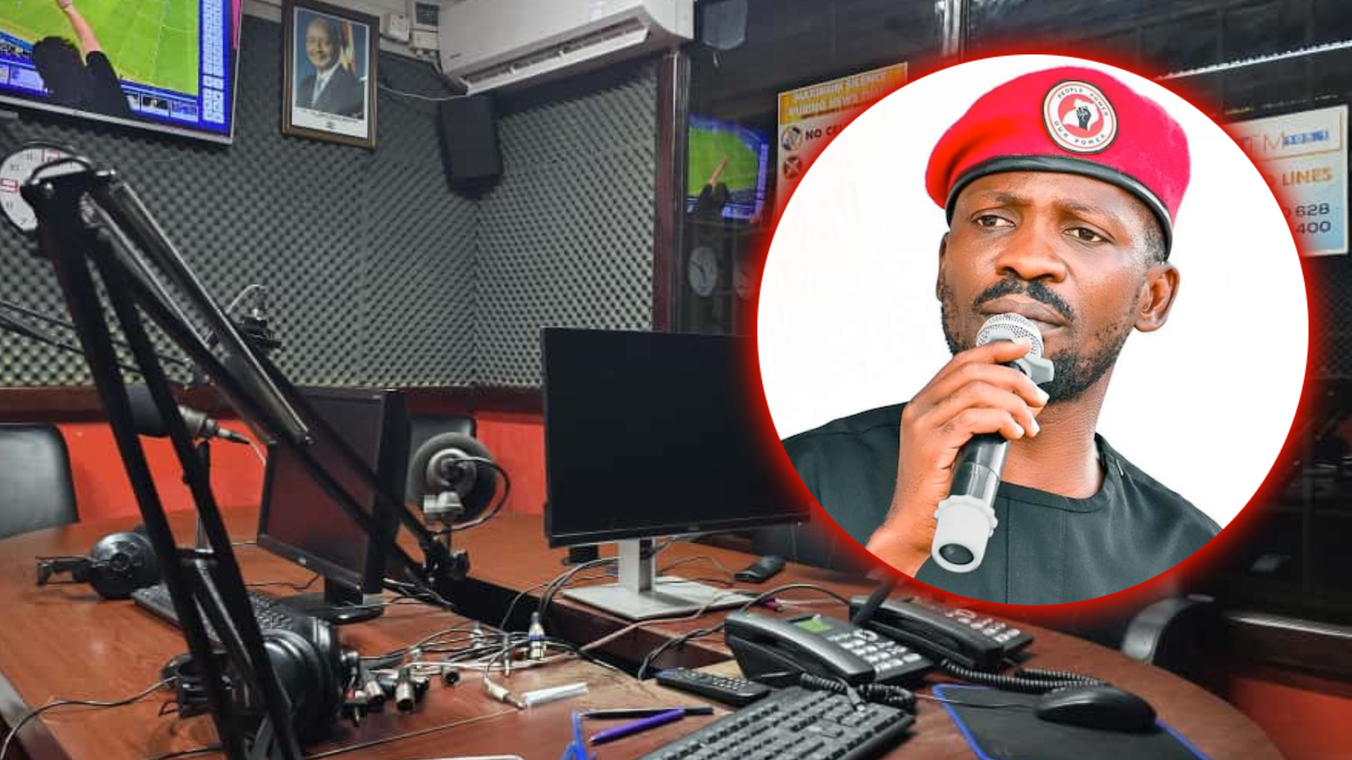 Uganda Communication Commision Shut Down Radio Station Ahead of Bobi Wine Show