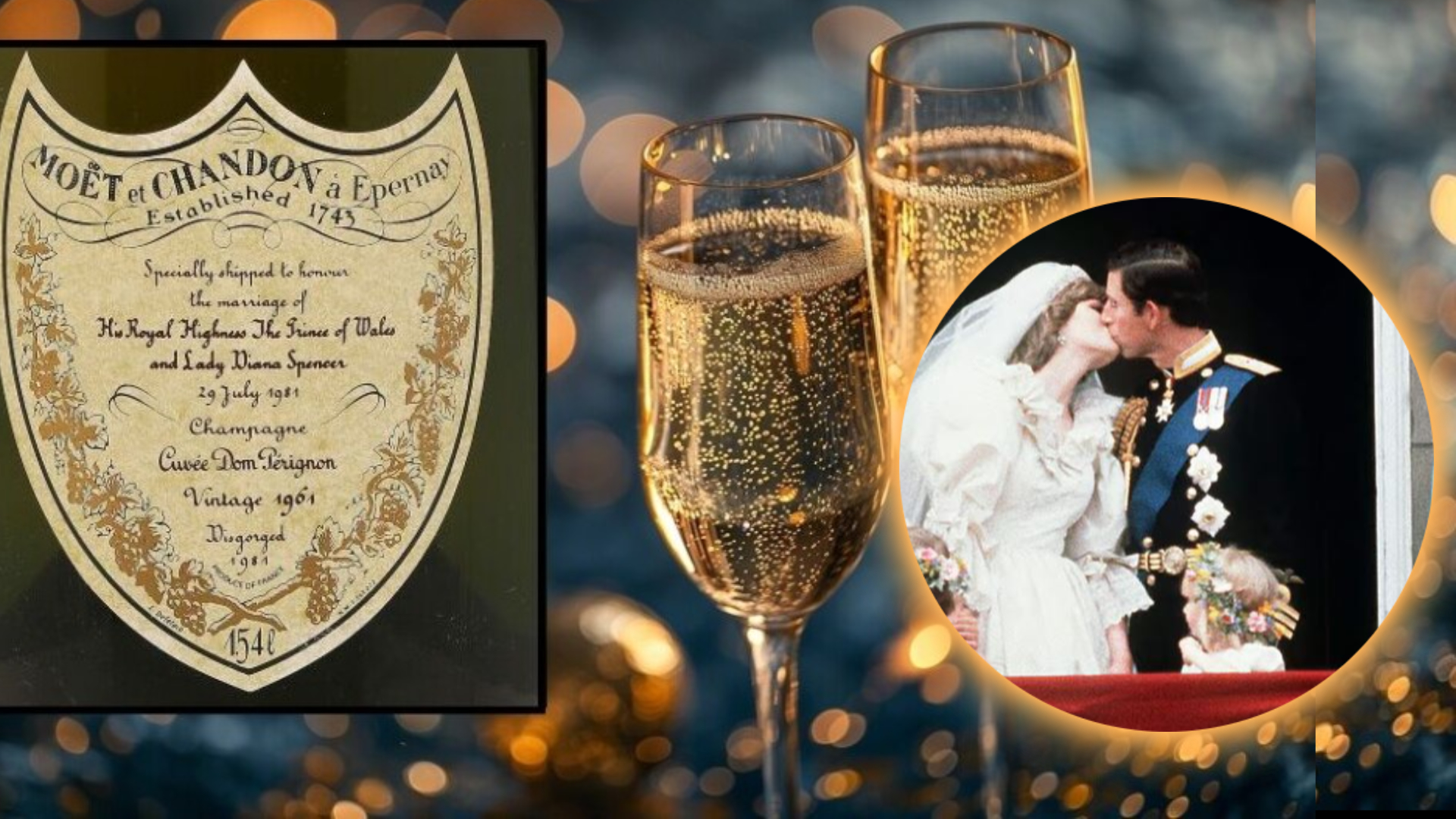 King Charles III and Princess Diana’s Rare Wedding Champagne to Be Auctioned